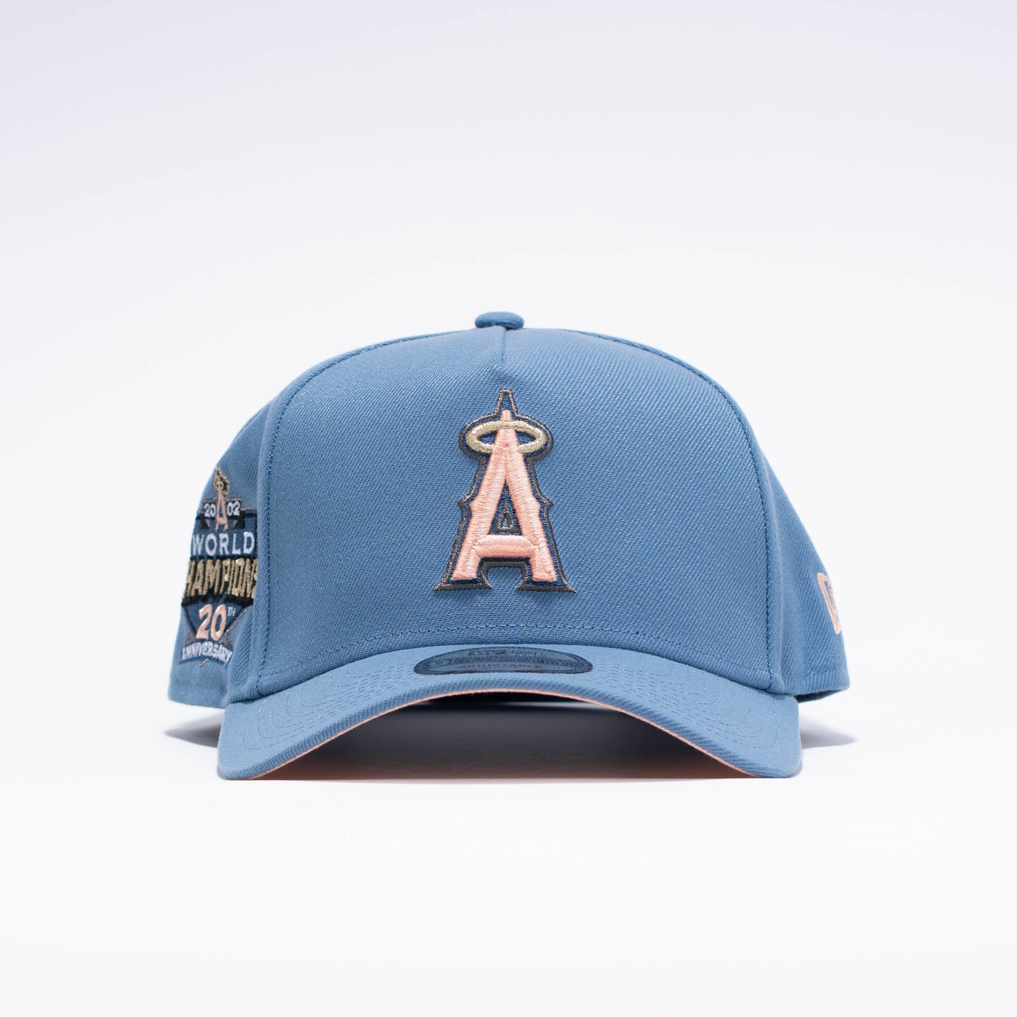 Anaheim Angels Azul y Durazno WC 20 Aniversario Snapback
