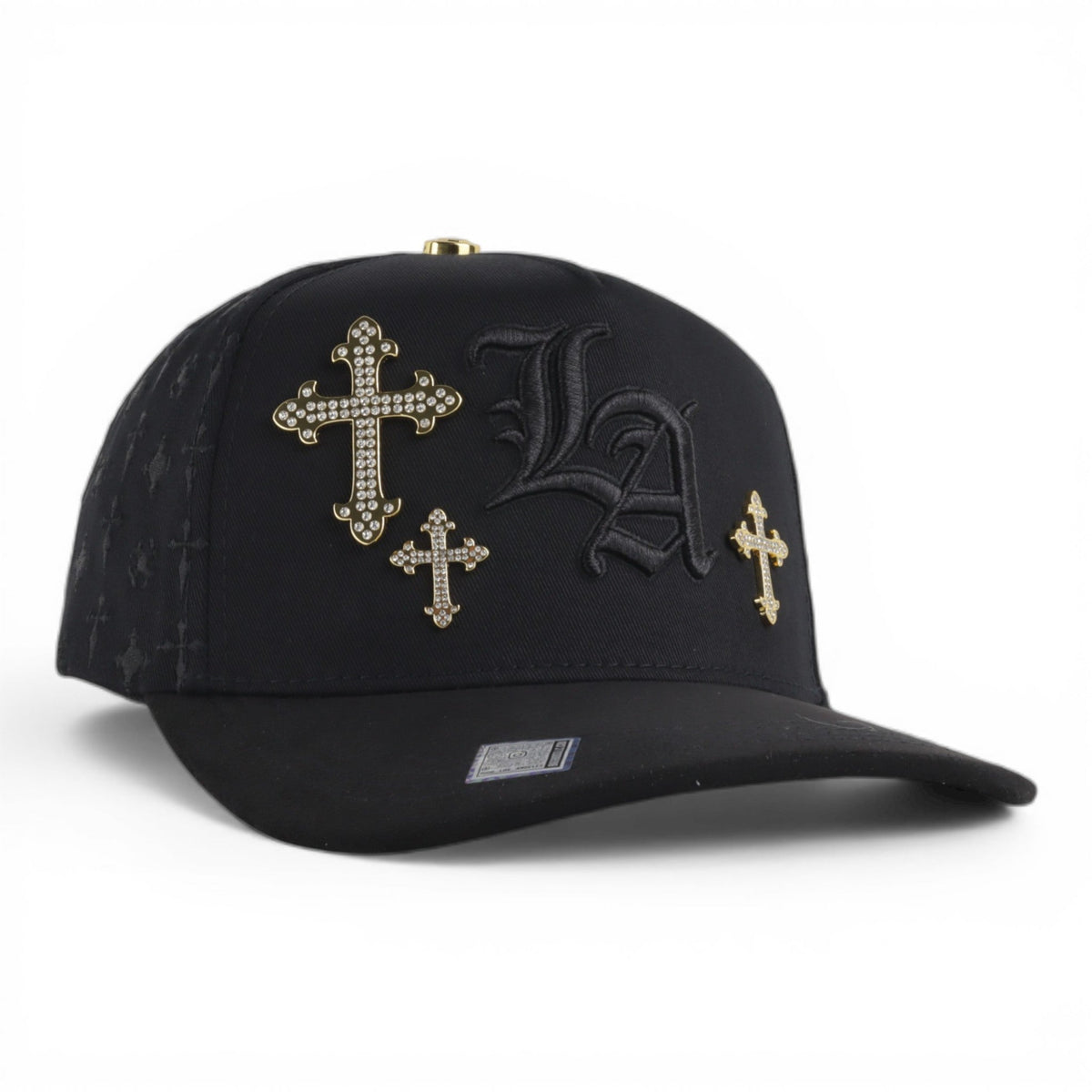 BIGG BOSS LA CRUCES GOLD/BLK SUEDE