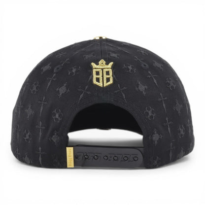 BIGG BOSS LA CRUCES GOLD/BLK SUEDE
