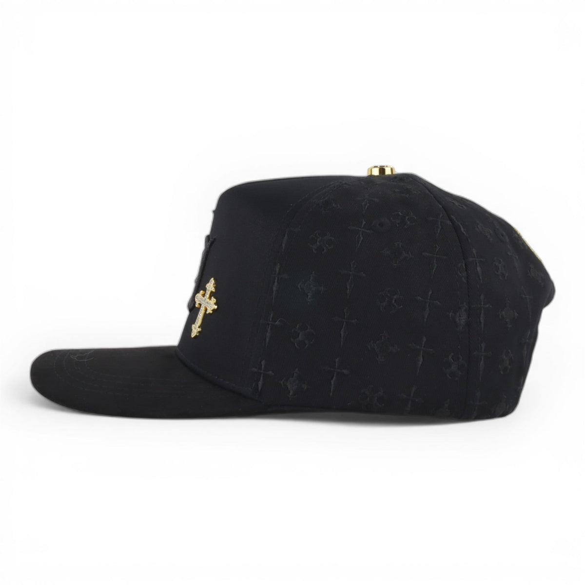 BIGG BOSS LA CRUCES GOLD/BLK SUEDE