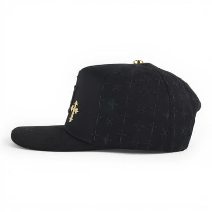 BIGG BOSS LA CRUCES GOLD/BLK SUEDE