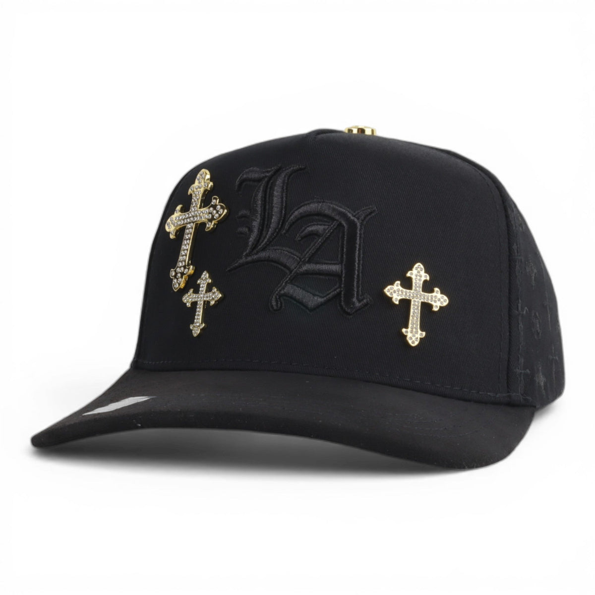 BIGG BOSS LA CRUCES GOLD/BLK SUEDE