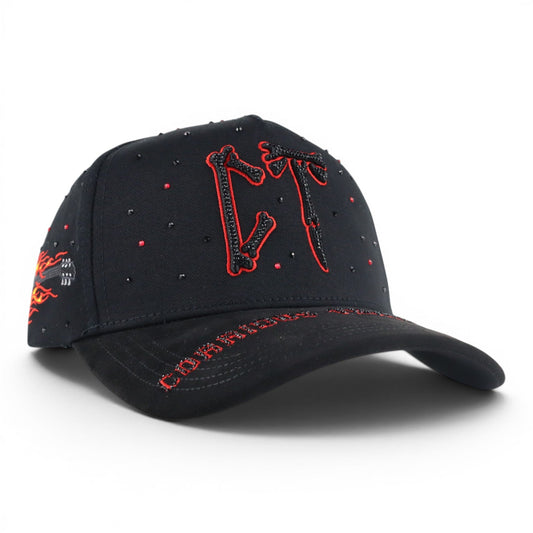 BIGG BOSS CT CORRIDOS TUMBADOS KLAN HATS BLK/RED
