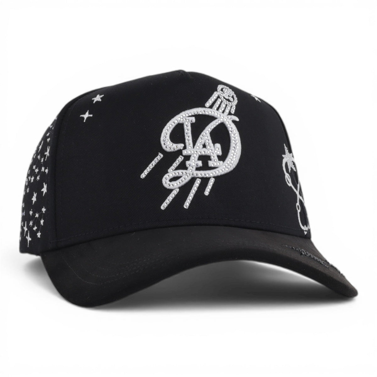 BIGG BOSS LA DODGERDS CRYSTAL BLK/WTH