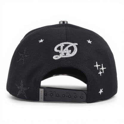 BIGG BOSS LA DODGERDS CRYSTAL BLK/WTH