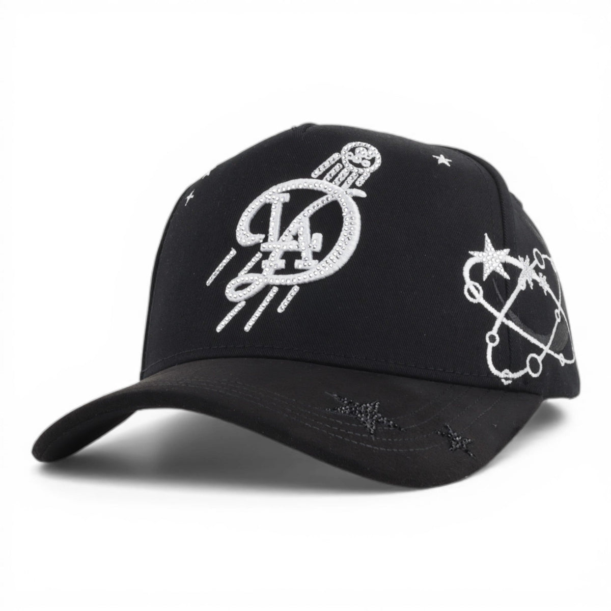 BIGG BOSS LA DODGERDS CRYSTAL BLK/WTH