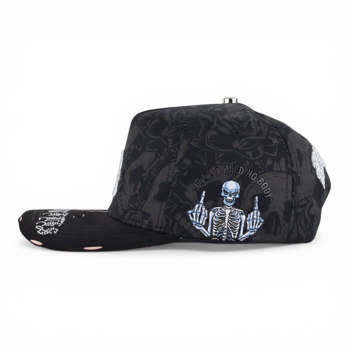 BIGG BOSS LA CALAVERAS CRYSTAL BLACK