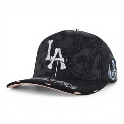 BIGG BOSS LA CALAVERAS CRYSTAL BLACK