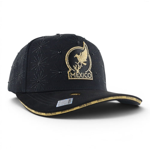 BIGG BOSS VIVA MEXICO CRISTALS BLACK/GOLD