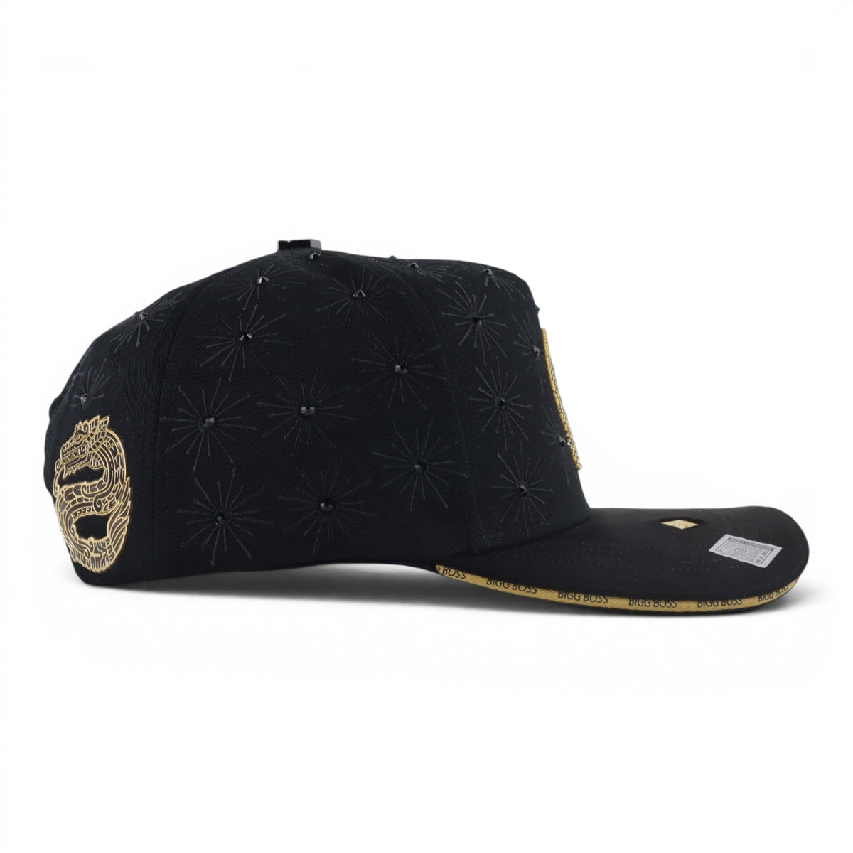 BIGG BOSS VIVA MEXICO CRISTALS BLACK/GOLD