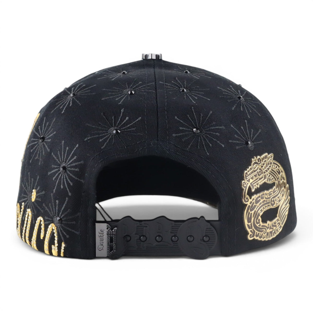BIGG BOSS VIVA MEXICO CRISTALS BLACK/GOLD