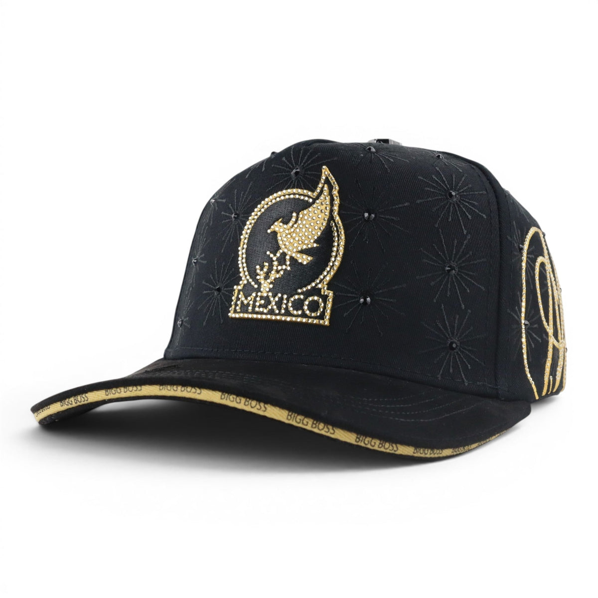 BIGG BOSS VIVA MEXICO CRISTALS BLACK/GOLD