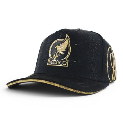 BIGG BOSS VIVA MEXICO CRISTALS BLACK/GOLD