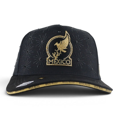 BIGG BOSS VIVA MEXICO CRISTALS BLACK/GOLD