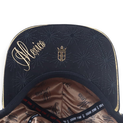 BIGG BOSS VIVA MEXICO CRISTALS BLACK/GOLD