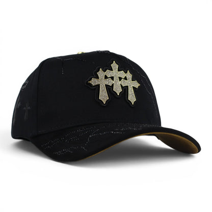 BIGG BOSS 3 CRUCES BLACK/GOLD