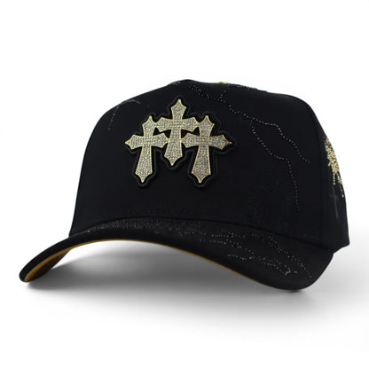 BIGG BOSS 3 CRUCES BLACK/GOLD
