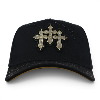 BIGG BOSS 3 CRUCES BLACK/GOLD