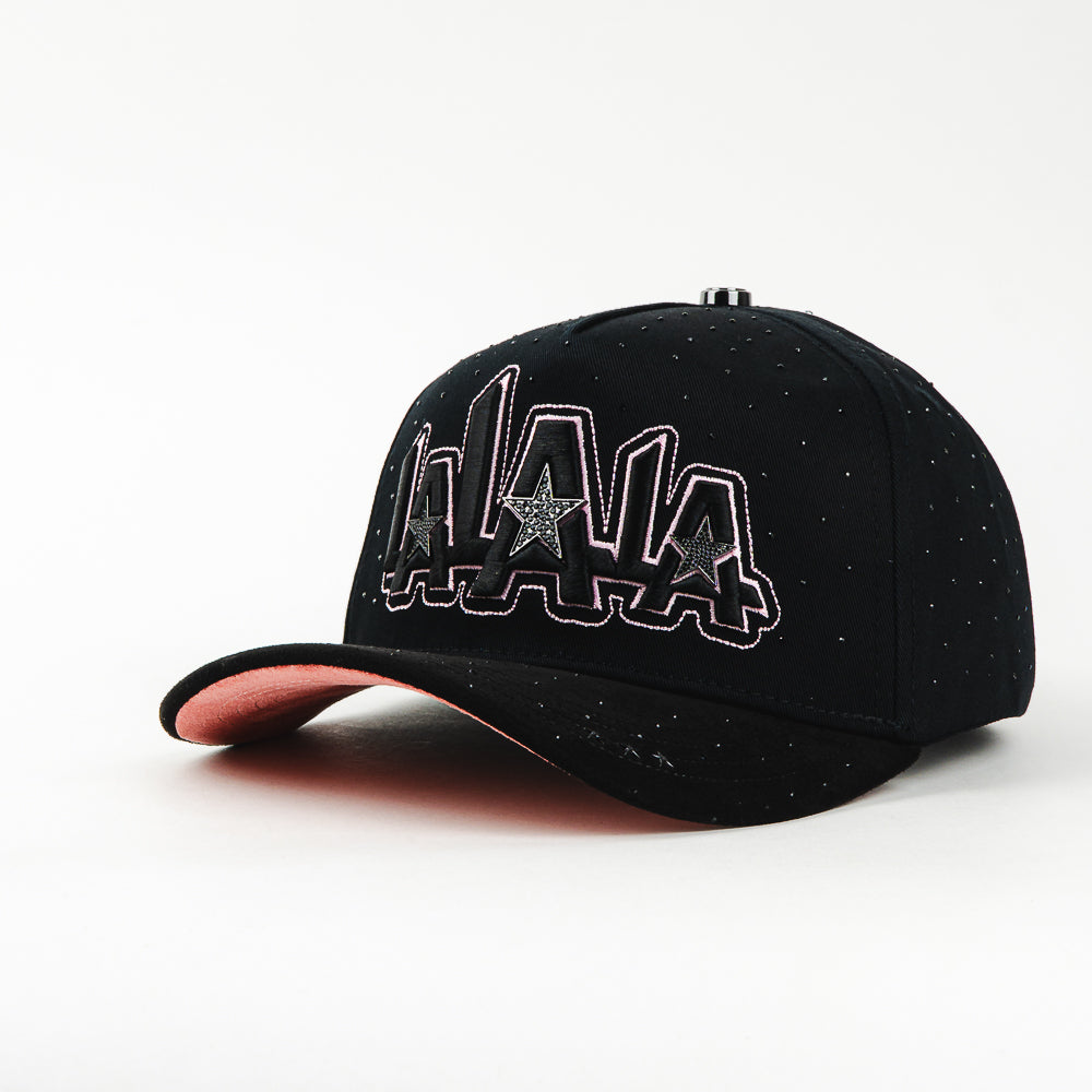 BIGG BOSS LALALA STARS CRYSTALS BLACK/PINK