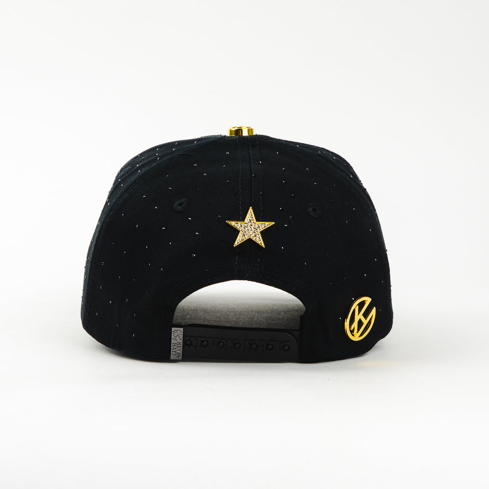 BIGG BOSS LALALA STARS CRYSTALS BLACK/GOLD