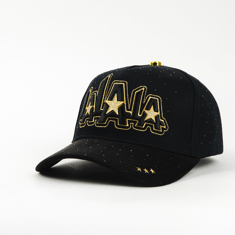 BIGG BOSS LALALA STARS CRYSTALS BLACK/GOLD