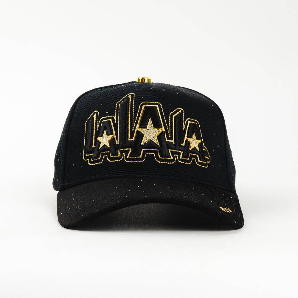 BIGG BOSS LALALA STARS CRYSTALS BLACK/GOLD