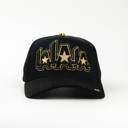 BIGG BOSS LALALA STARS CRYSTALS BLACK/GOLD