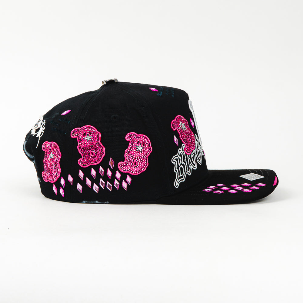 BIGG BOSS BBB CRYSTALS PINK/BLACK