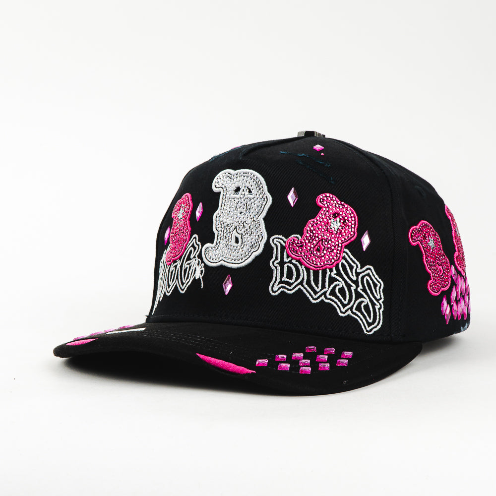 BIGG BOSS BBB CRYSTALS PINK/BLACK