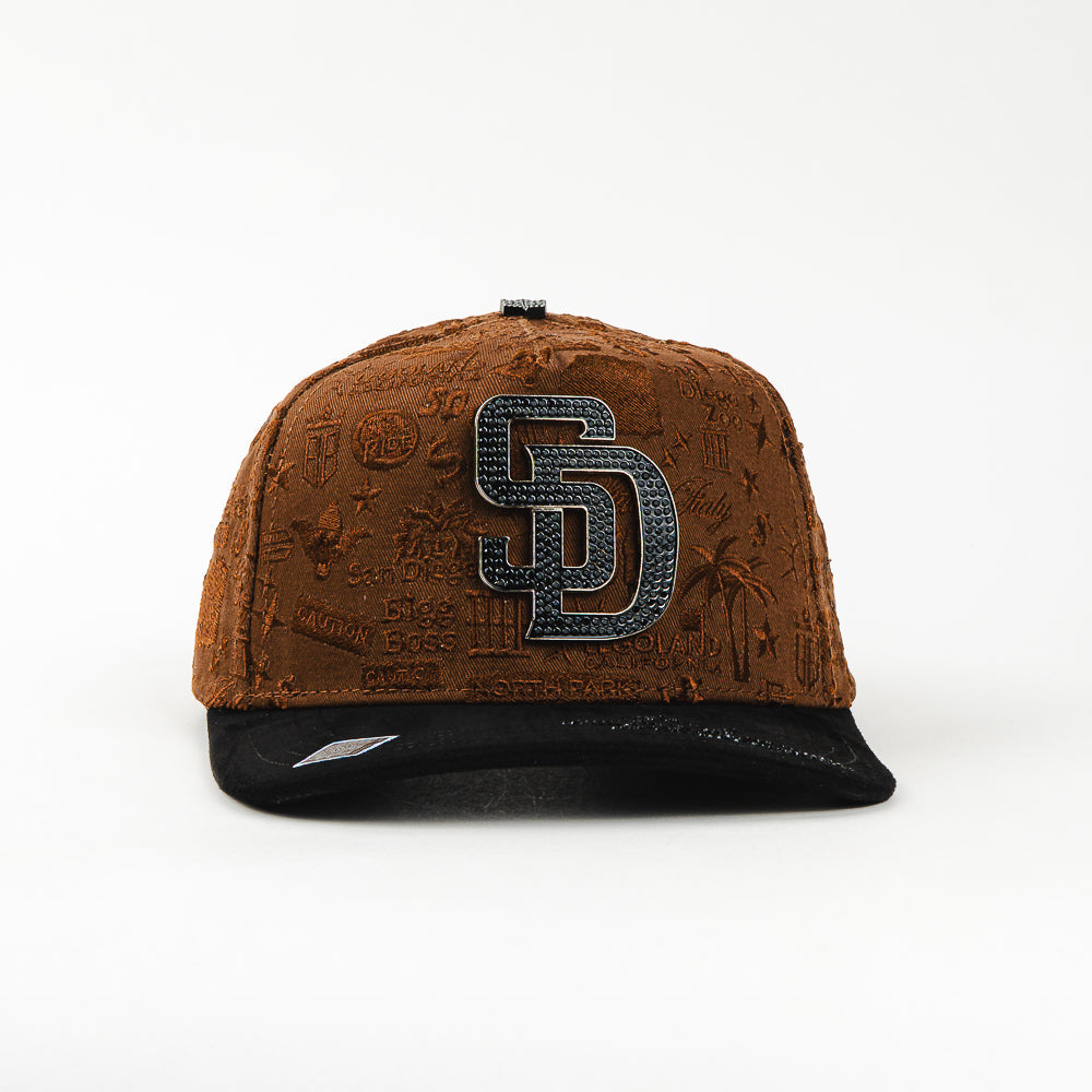 BIGG BOSS SAN DIEGO CHROME BLACK/BROWN