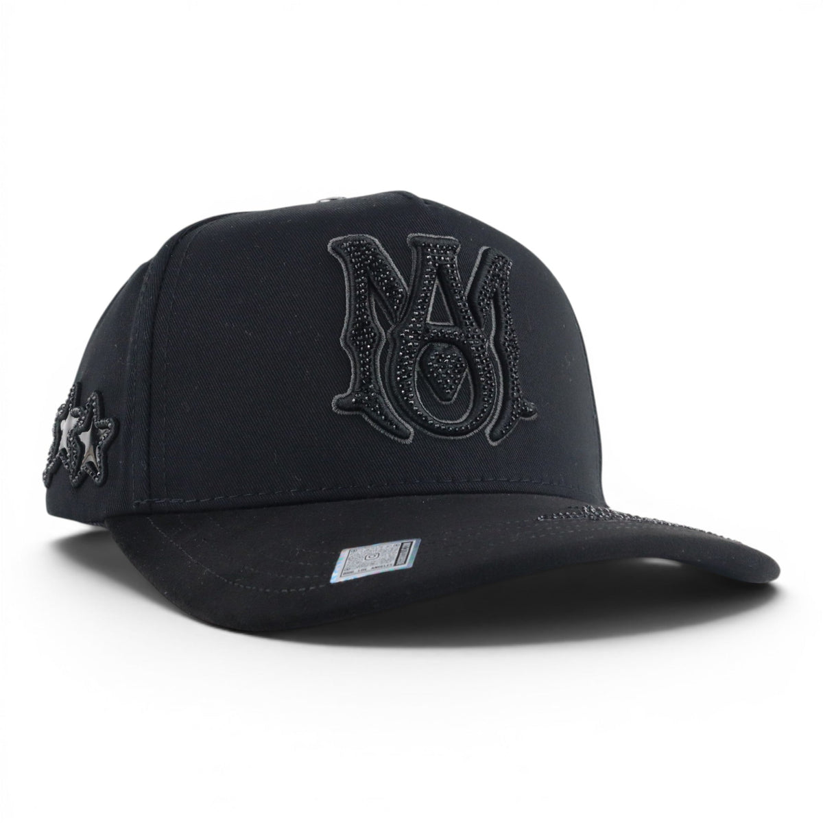 BIGG BOSS AMIRI ALL BLACK VISOR SUEDE