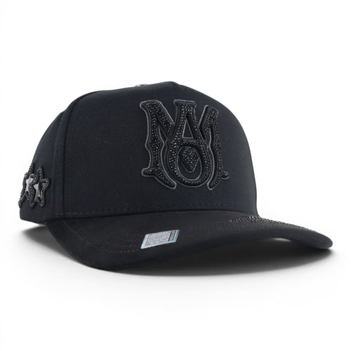 BIGG BOSS AMIRI ALL BLACK VISOR SUEDE