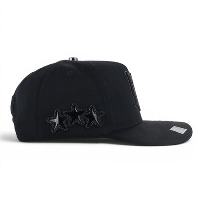 BIGG BOSS AMIRI ALL BLACK VISOR SUEDE