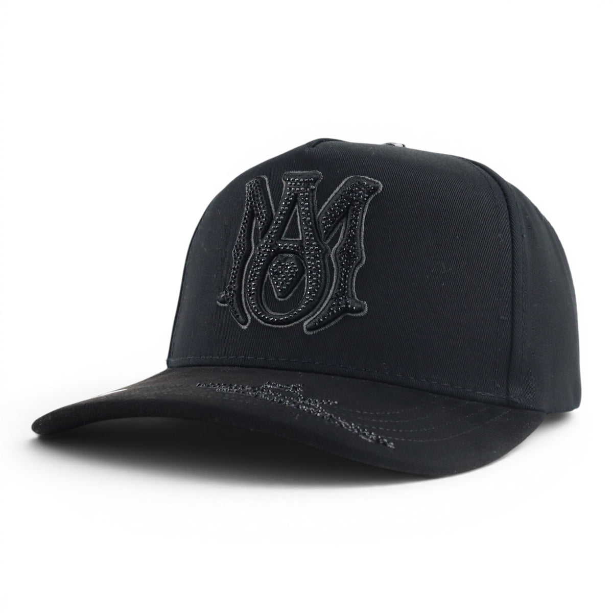 BIGG BOSS AMIRI ALL BLACK VISOR SUEDE