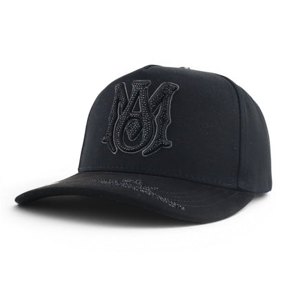 BIGG BOSS AMIRI ALL BLACK VISOR SUEDE