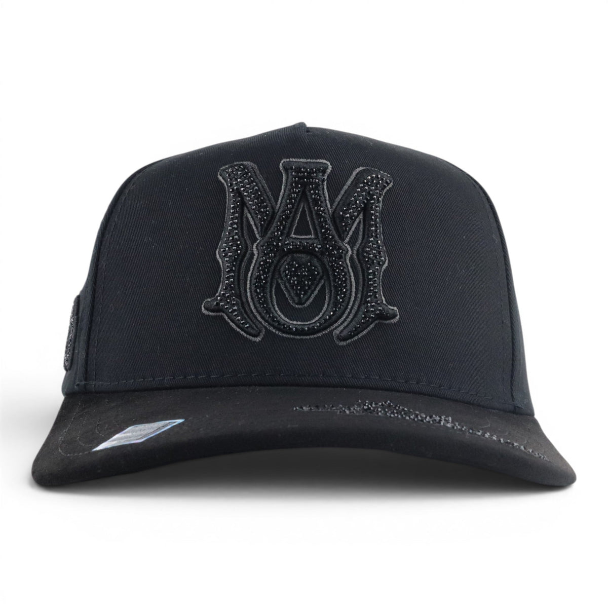 BIGG BOSS AMIRI ALL BLACK VISOR SUEDE