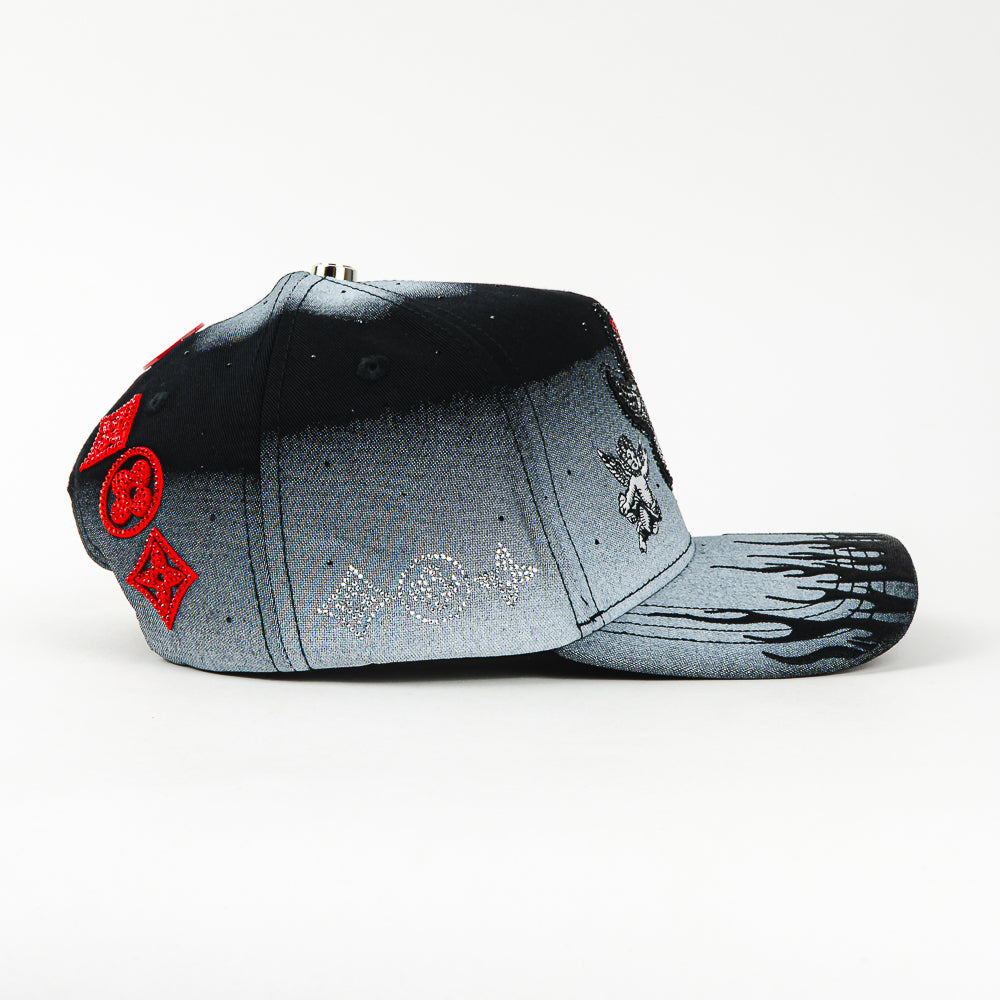 BIGG BOSS ANGEL H CRYSTALS GREY