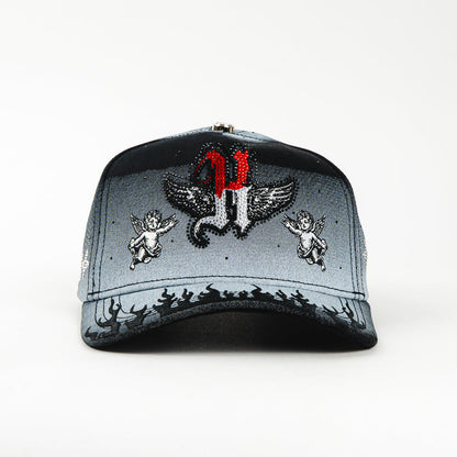 BIGG BOSS ANGEL H CRYSTALS GREY