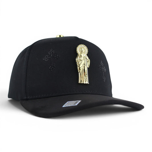 BIGG BOSS SAN JUDAS BLACK VISOR SUEDE