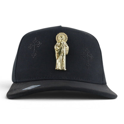 BIGG BOSS SAN JUDAS BLACK VISOR SUEDE