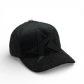 Rebel Hats Black Star Snapback