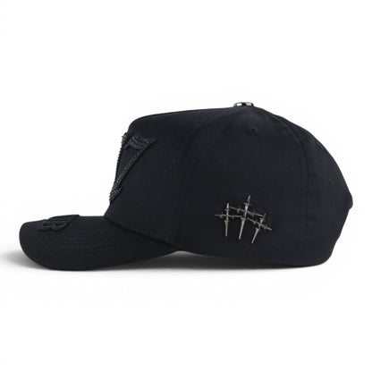 CASH ONLY 777 CLUB RINESTONES BLACK