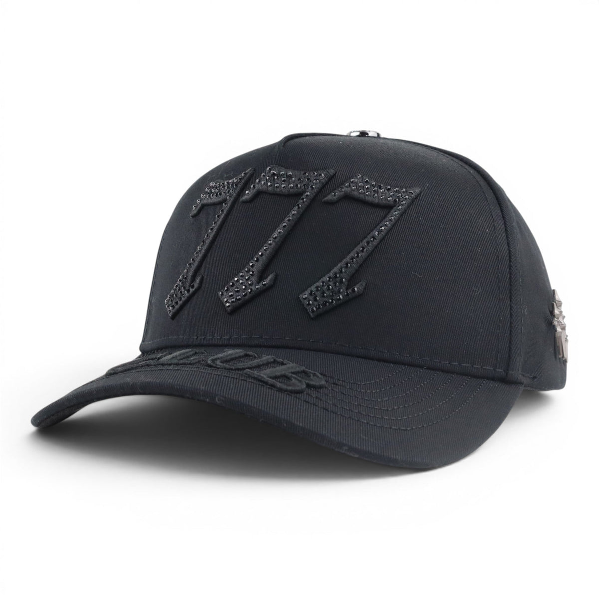 CASH ONLY 777 CLUB RINESTONES BLACK