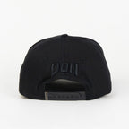 Don Hats Mets Flames All Black Snapback