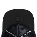 Don Hats Mets Flames All Black Snapback