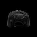 Rude Awakenings – Triple Black Crystals Snapback