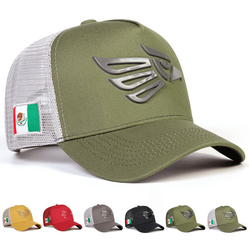 Mexican Eagle Baseball Trucker Hat