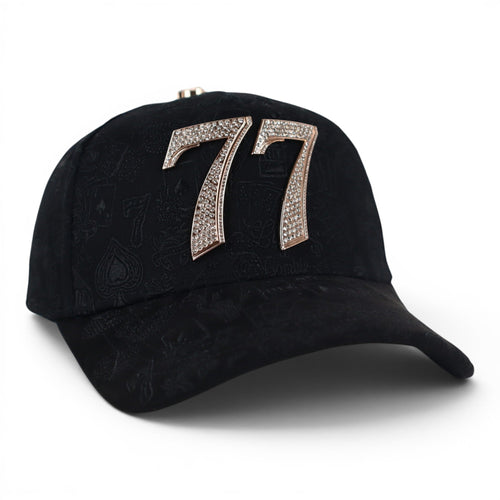 BARBAS HATS 77 BLACK CHROME GOLD