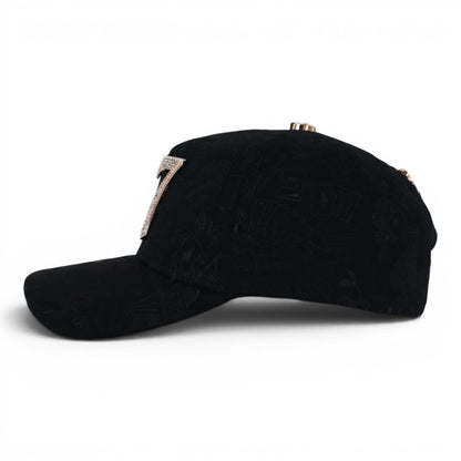 BARBAS HATS 77 BLACK CHROME GOLD