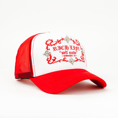 BARBAS HATS RICH LIFE RED